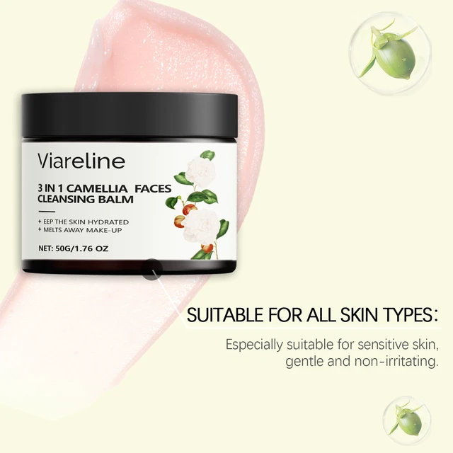 Alt view image 3 of 5 - Non-Greasy Moisturizing Formula, Emulsifying & Refreshing, Camellia Gentle Cleansing Makeup Remover