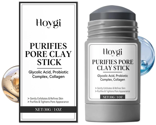 Main image of Refreshing & Moisturizing Skin Care, Gentle Cleansing Pore Purifying Mud Stick for Hydrating