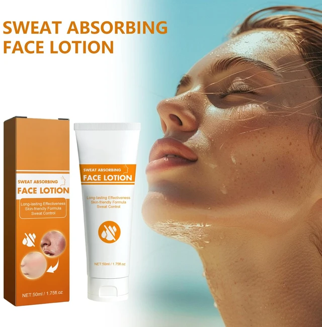 Main image of Long-Lasting Oil Control & Antiperspirant Care, Gentle Facial Sweat Lotion for Refreshing Skin
