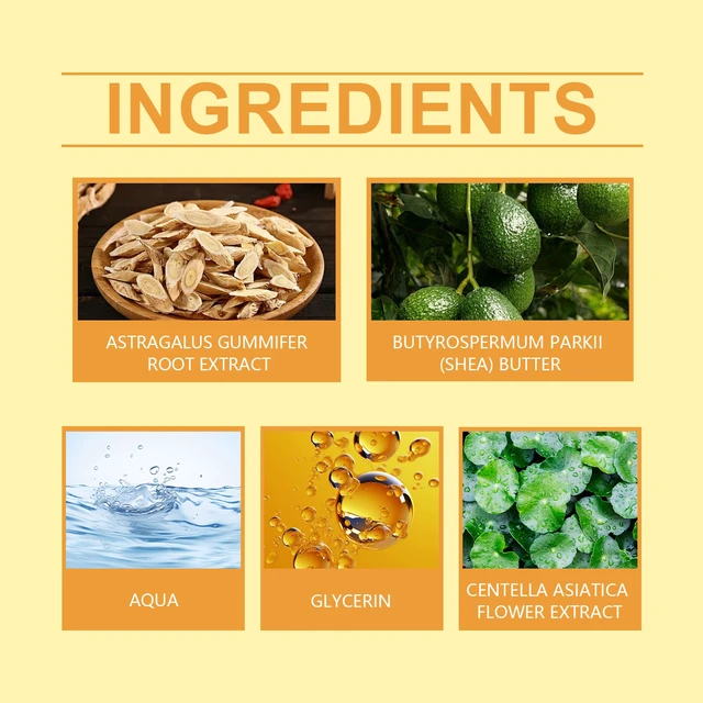 Alt view image 5 of 6 - Hydrating & Smoothing Skin - Non-Greasy Facial Care, Astragalus Moisturizing Cream for Brightening