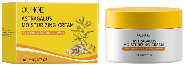 Main image of Hydrating & Smoothing Skin - Non-Greasy Facial Care, Astragalus Moisturizing Cream for Brightening