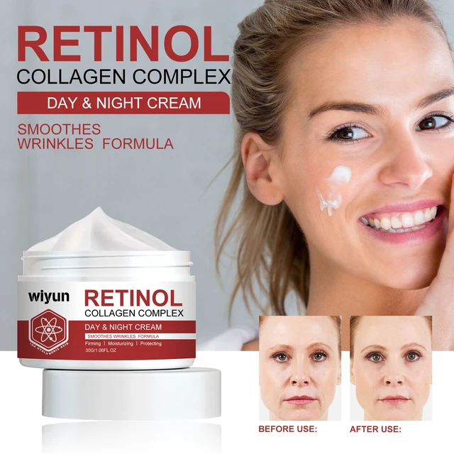 Alt view image 2 of 7 - Hydrating Brightening Firming Moisturizer for Deep Skin Rejuvenation, Retinol Anti-Wrinkle Cream