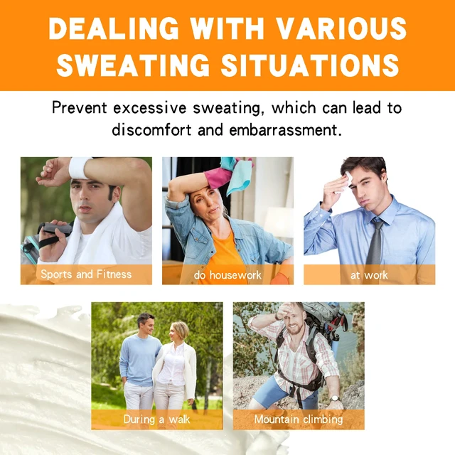 Alt view image 2 of 5 - Long-Lasting Oil Control & Antiperspirant Care, Gentle Facial Sweat Lotion for Refreshing Skin