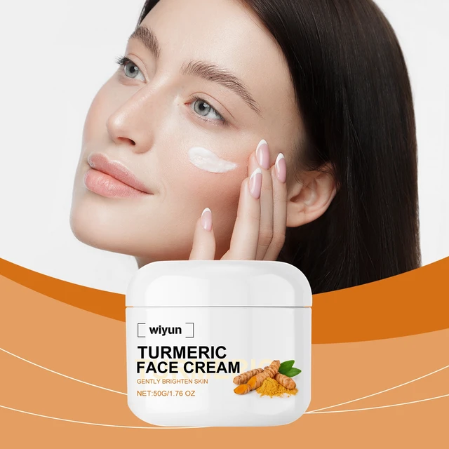 Alt view image 2 of 6 - Refreshing Whitening Effect, Brightening & Moisturizing Repair - Fades Fine Lines and Dark Spots, Turmeric Face Cream for Anti-Wrinkle