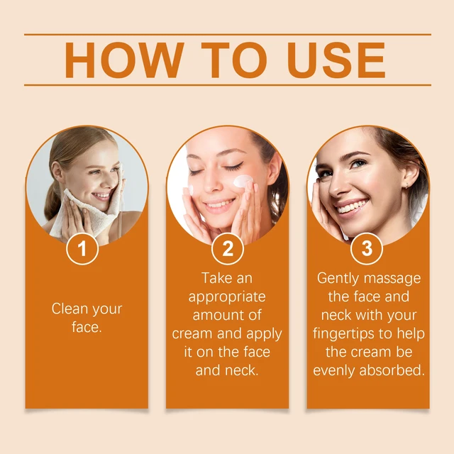 Alt view image 6 of 6 - Refreshing Whitening Effect, Brightening & Moisturizing Repair - Fades Fine Lines and Dark Spots, Turmeric Face Cream for Anti-Wrinkle