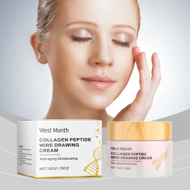 Alt view image 2 of 7 - Firming & Moisturizing Skin Care, West Month Collagen Peptide Facial Cream for Hydration