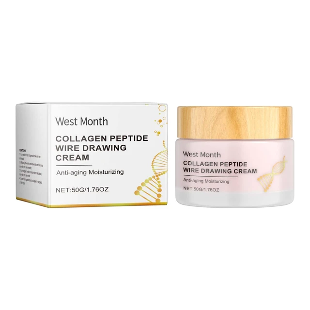 Alt view image 7 of 7 - Firming & Moisturizing Skin Care, West Month Collagen Peptide Facial Cream for Hydration