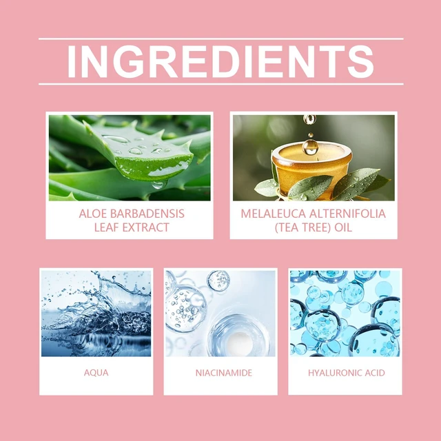 Alt view image 5 of 6 - Niacinamide Acne Care Serum Gentle Blemish Treatment Hydrating Skin Repair Essence