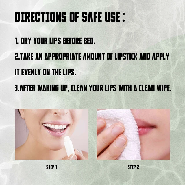 Alt view image 6 of 7 - Protective Lip Stick, Prevents Dryness & Cracking, Hydrating Lip Balm Film - Deep Moisture Care