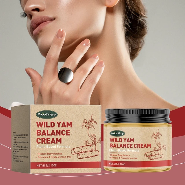 Main image of Hydrating & Soothing Lotion for Skin Relief and Moisture Balance, Multi-Purpose Wild Yam Cream