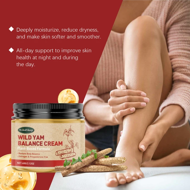 Alt view image 3 of 5 - Hydrating & Soothing Lotion for Skin Relief and Moisture Balance, Multi-Purpose Wild Yam Cream