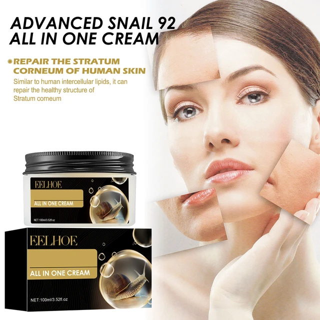 Alt view image 2 of 6 - 92% Snail Repair Cream Acne Scar Removal Hydrating Moisturizing Brightening Firming Face Care