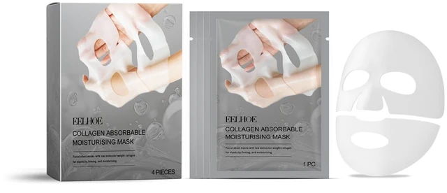 Main image of Collagen Hydrating Face Mask Boxed Gentle Nourishing Moisturizing Skin Repair Treatment