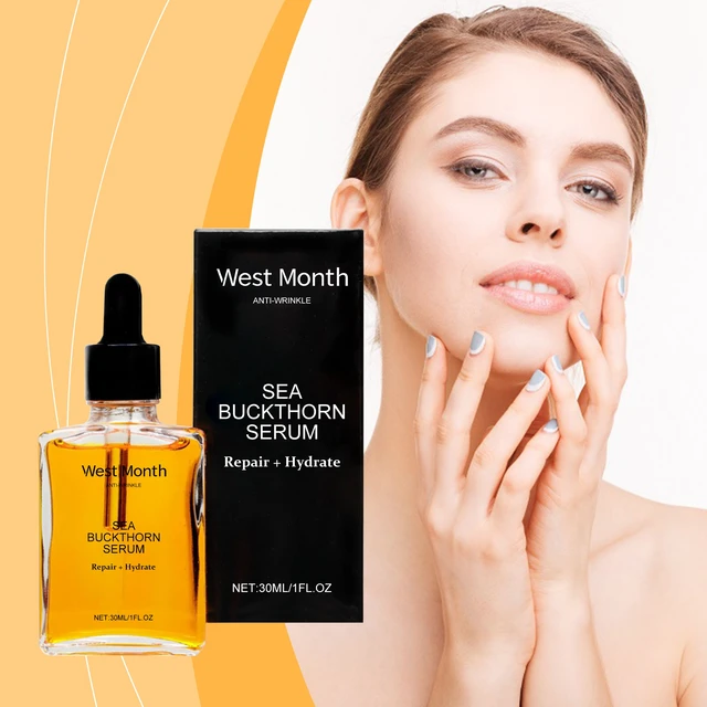 Alt view image 2 of 6 - West Month Sea Buckthorn Hydrating Serum Gentle Moisture Firming Skin Renewal Essence