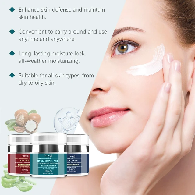 Alt view image 3 of 6 - Gentle Refreshing Moisturizer for Non-Sticky Skin Care, Hydrating Facial Cream
