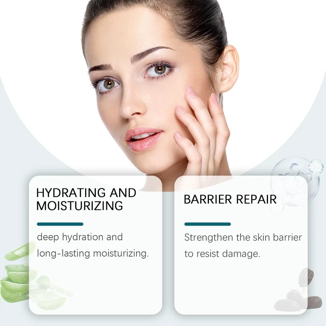 Alt view image 4 of 6 - Gentle Refreshing Moisturizer for Non-Sticky Skin Care, Hydrating Facial Cream