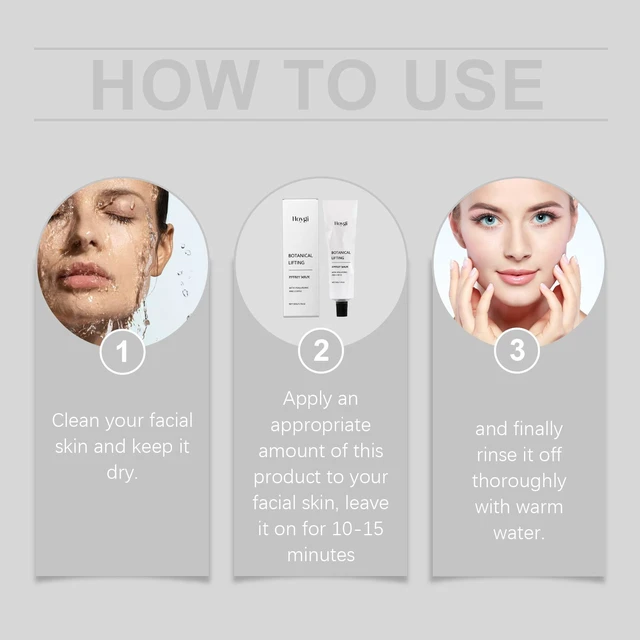Alt view image 5 of 5 - Moisturizing Facial Care Treatment, Hydrating Smear Mask for Firming and Softening Skin