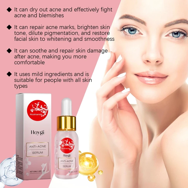 Alt view image 4 of 6 - Niacinamide Acne Care Serum Gentle Blemish Treatment Hydrating Skin Repair Essence