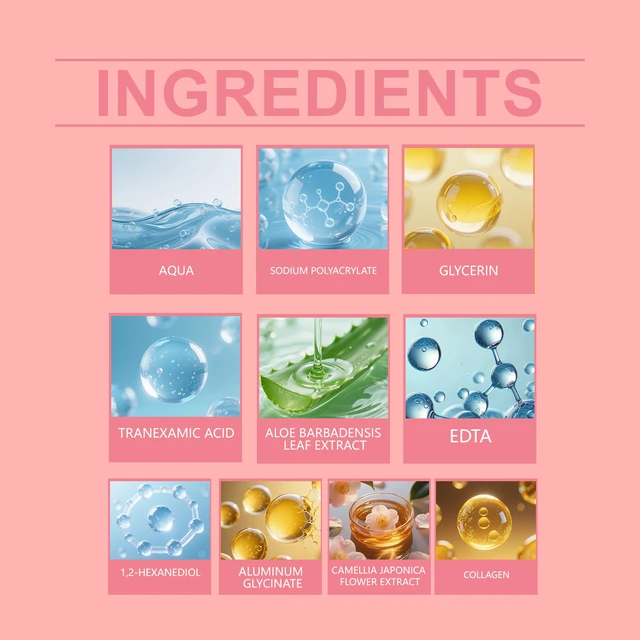 Alt view image 5 of 6 - HANCHOBIT Daily Facial Hydrating Moisturizing Mask for Shiny Soft Translucent Skin