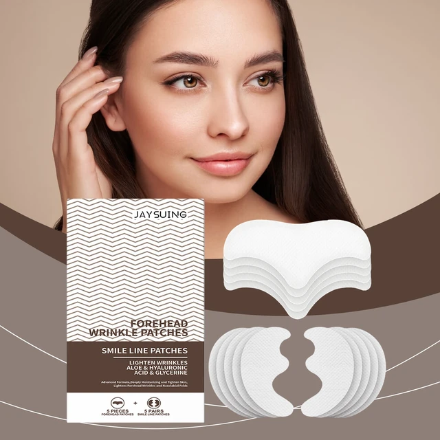 Alt view image 2 of 6 - Forehead Wrinkle Patches for Smoothing Fine Lines and Firming Facial Skin Care