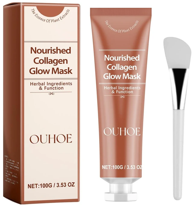 Main image of Collagen Peeling Face Mask Hydrating Moisturizing Anti-Wrinkle Reduces Fine Lines Tear Off Mask