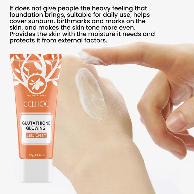 Alt view image 4 of 7 - Easy Application Plain Lotion, Concealing Spots & Acne Marks, Natural White Tone-Up Cream for Brightening Skin