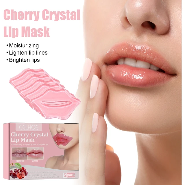 Alt view image 2 of 7 - Fades Lip Lines, Non-Greasy, Moisturizing & Repairing Formula, Cherry Crystal Lip Mask - Hydrating