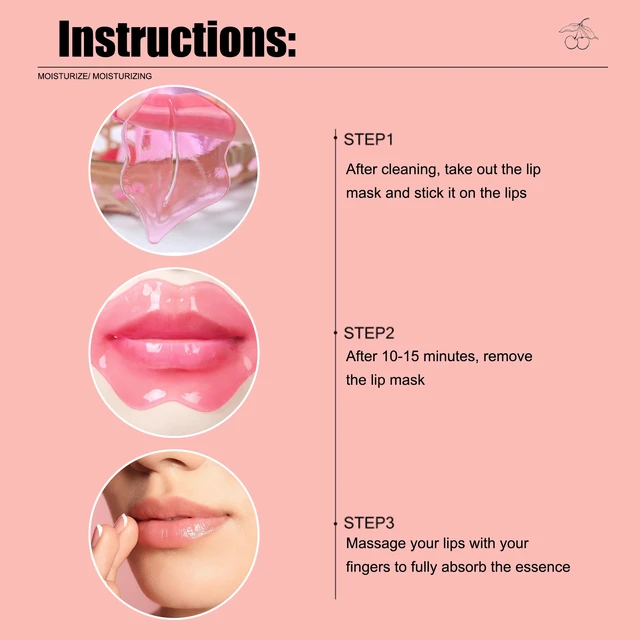 Alt view image 6 of 7 - Fades Lip Lines, Non-Greasy, Moisturizing & Repairing Formula, Cherry Crystal Lip Mask - Hydrating