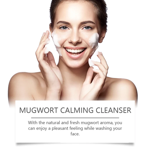 Alt view image 3 of 6 - Mugwort Face Wash - Hydrating & Deep Cleansing for Pore Care and Oil Balance