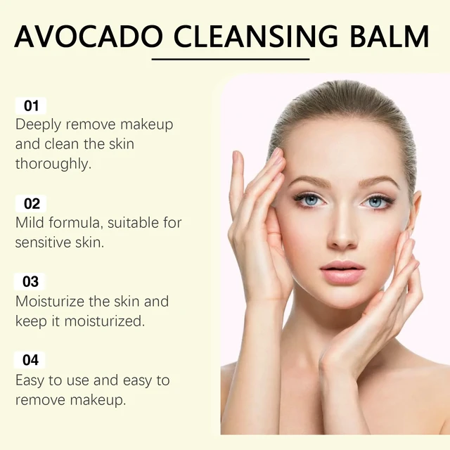 Alt view image 3 of 5 - Emulsifies Quickly for Easy Rinse with No Residue, Moisturizing & Refreshing Makeup Remover, Avocado Cleanser - Gentle