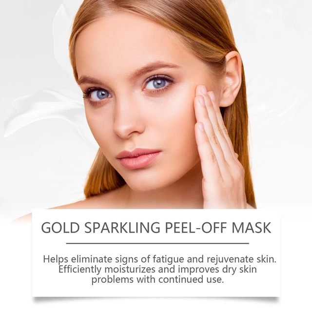 Alt view image 3 of 6 - West Month 24K Gold Collagen Peel-Off Mask - Moisturizing & Cleansing Formula