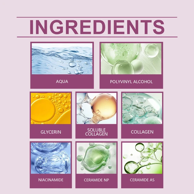 Alt view image 4 of 5 - Soft & Glossy Skin, Collagen Eye Patch with Brush - Gentle Hydrating Nourishing Mask for Smooth