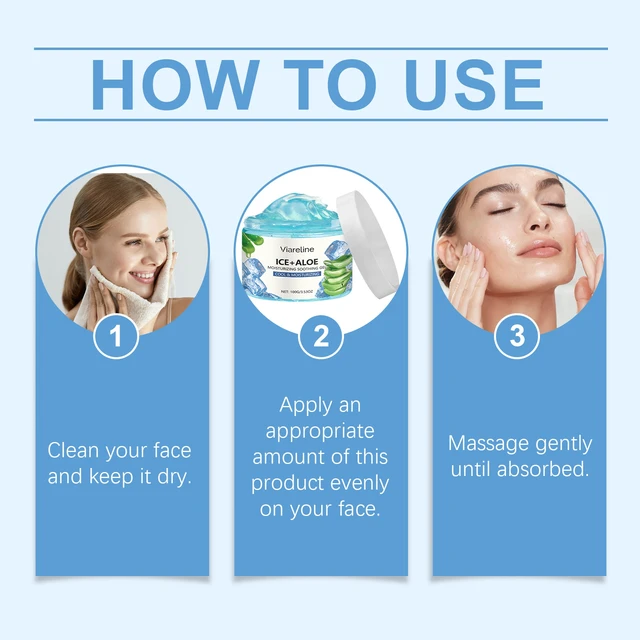 Alt view image 6 of 6 - Aloe Vera Hydrating Gel - Post-Sun Repair Facial Essence for Skin Care