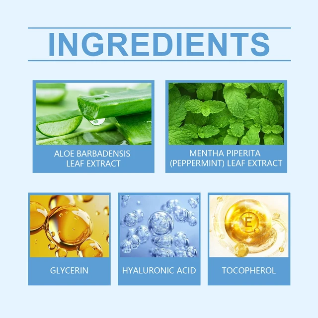 Alt view image 5 of 6 - Aloe Vera Hydrating Gel - Post-Sun Repair Facial Essence for Skin Care