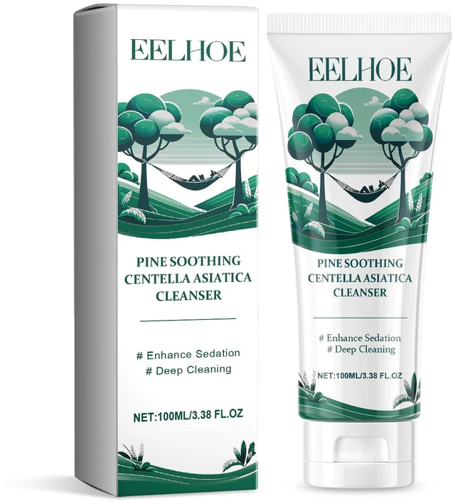 Main image of Softens Skin Without Tightness, Hydrating Formula, Pine & Centella Asiatica Face Wash - Deep Pore Cleansing