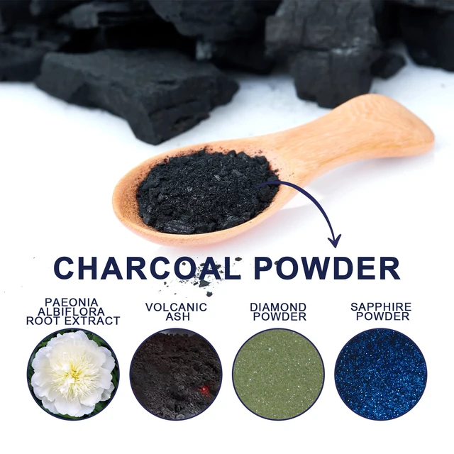 Alt view image 5 of 6 - Pore Minimization and Skin Smoothing, Blackhead Removal, Activated Charcoal Peel Off Face Mask for Deep Cleaning