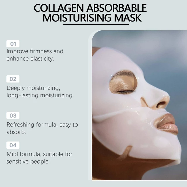 Alt view image 3 of 7 - Moisturizing & Pore Cleansing Skin Care, Deep Anti-Wrinkle Collagen Face Mask (Boxed) - Hydrating
