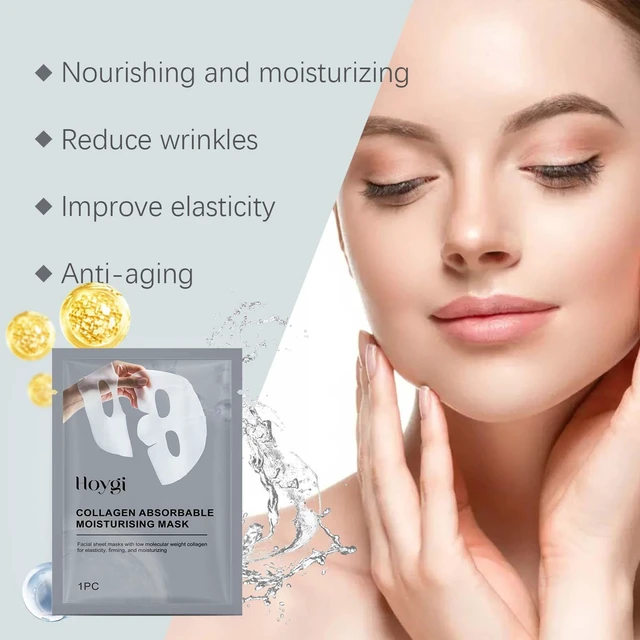 Alt view image 4 of 7 - Moisturizing & Pore Cleansing Skin Care, Deep Anti-Wrinkle Collagen Face Mask (Boxed) - Hydrating
