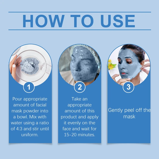 Alt view image 6 of 6 - Hyaluronic Acid Powder Mask - Transparent Hydrating & Brightening Skin Moisturizer