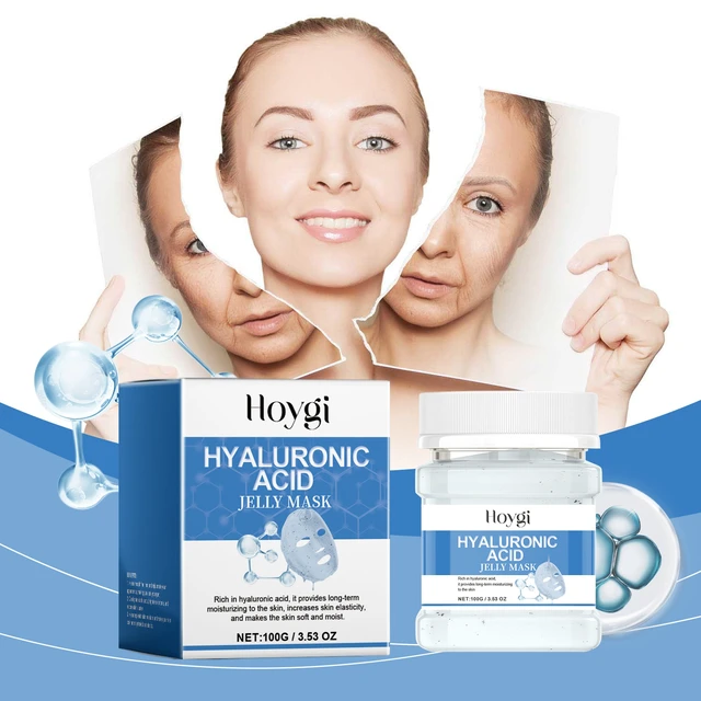 Alt view image 2 of 6 - Hyaluronic Acid Powder Mask - Transparent Hydrating & Brightening Skin Moisturizer