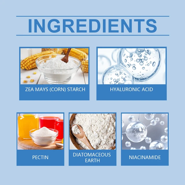 Alt view image 5 of 6 - Hyaluronic Acid Powder Mask - Transparent Hydrating & Brightening Skin Moisturizer