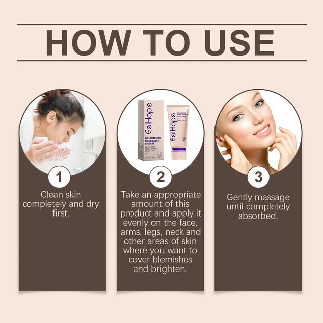 Alt view image 6 of 6 - Lightweight Natural Moisturizing Concealer Cream for Delicate No-Makeup Look