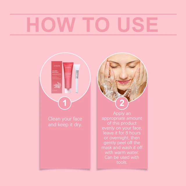 Alt view image 5 of 5 - Rice Hydrating Tear Mask Lightweight Moisturizing Skin Brightening Rejuvenation Face Mask