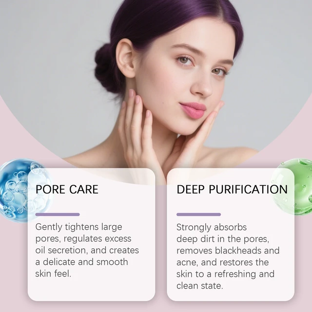 Alt view image 2 of 5 - Centella Asiatica Mud Stick Face Mask Mild Deep Cleansing Pore Refining Exfoliating Refreshing Care