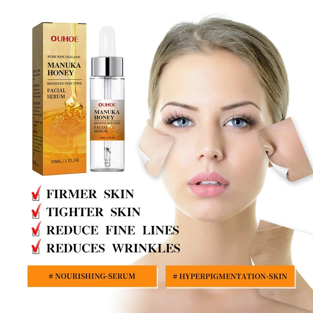 Alt view image 3 of 7 - Honey Radiance Face Serum Firming & Anti-Aging Skincare Essence