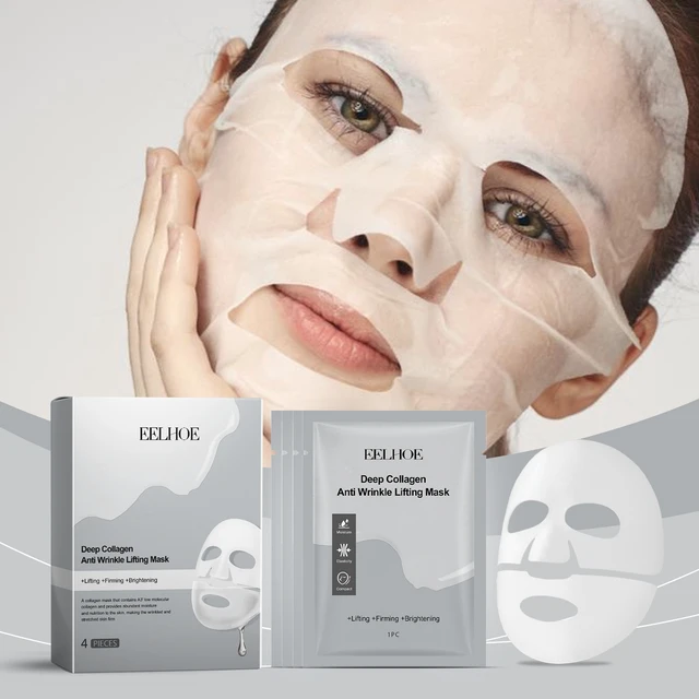 Alt view image 2 of 6 - Brightening & Hydrating Gentle Skincare Treatment, Firming, Boxed Collagen Sheet Mask - Moisturizing