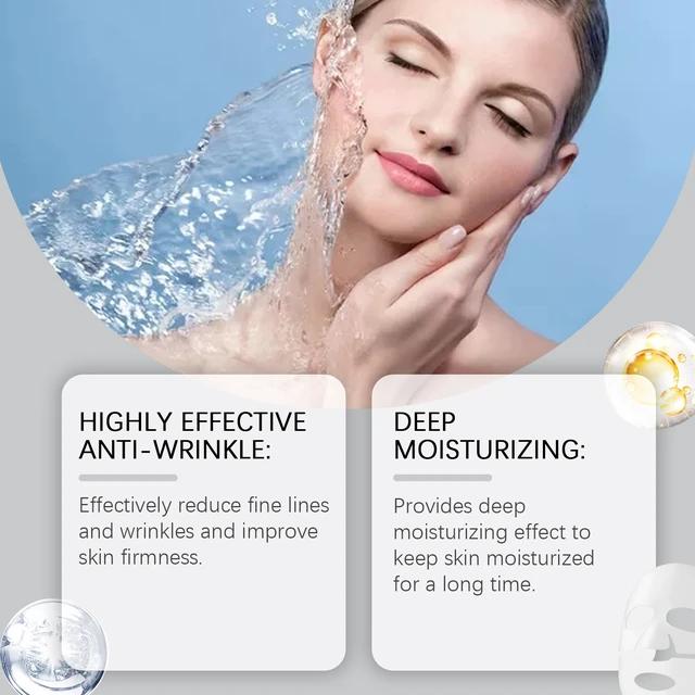 Alt view image 3 of 6 - Brightening & Hydrating Gentle Skincare Treatment, Firming, Boxed Collagen Sheet Mask - Moisturizing