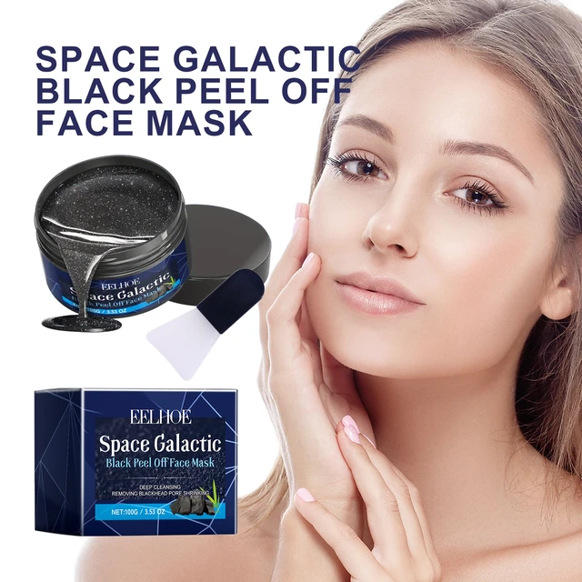 Alt view image 2 of 6 - Pore Minimization and Skin Smoothing, Blackhead Removal, Activated Charcoal Peel Off Face Mask for Deep Cleaning
