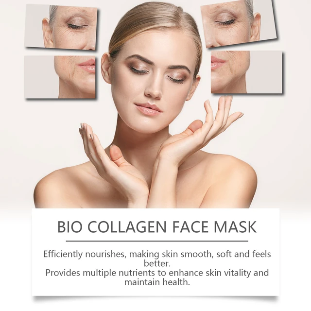 Alt view image 3 of 5 - Boxed Collagen Hydrating Face Mask - Gentle Moisturizing & Skin Refreshing Care
