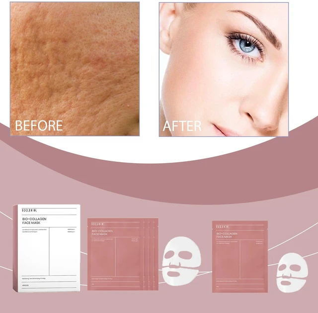 Alt view image 2 of 7 - Moisturizing & Skin Softening Care, Boxed Collagen Face Mask - Hydrating